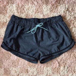 Prana water shorts - charcoal - small